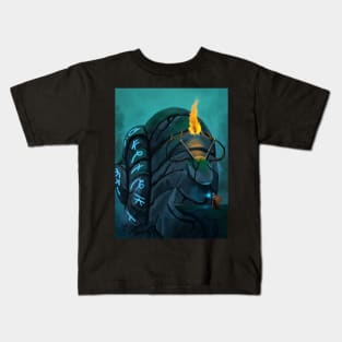 Offering To A Stone Giant Kids T-Shirt